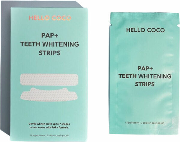 Hello Coco Pap teeth whitening strips 28 ks porovnat ceny