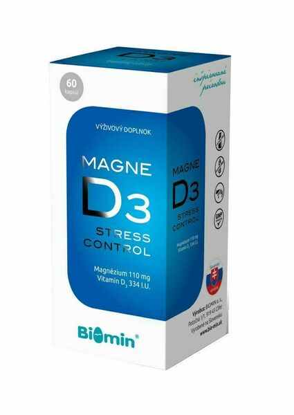 Biomin Magne D3 STRESS CONTROL 60 tobolek porovnat ceny