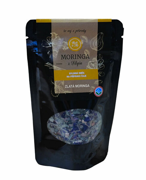 Herb&Me Moringa Čaj Zlatá moringa bylinná směs 50 g porovnat ceny