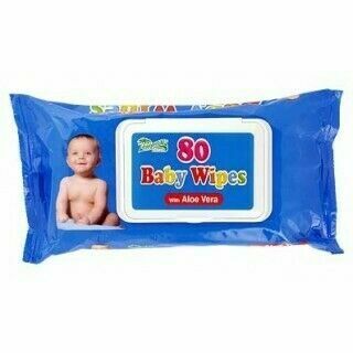 Ubrousky dětské hyg.Baby Wipes Aloe V.80ks s distr porovnat ceny