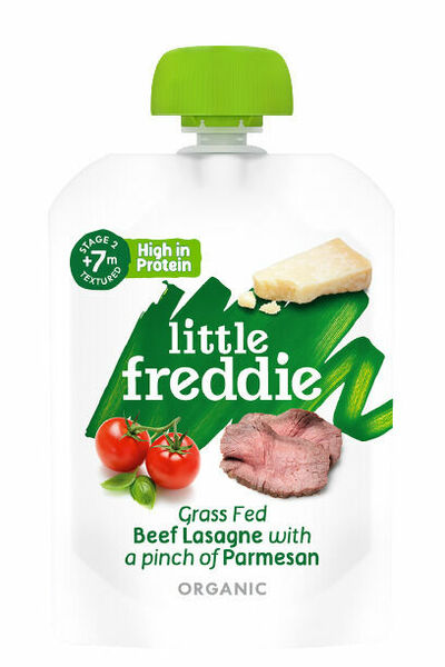 Little Freddie Lasagne s hovězím masem z trávou krmených krav a špetkou parmezánu 130g porovnat ceny