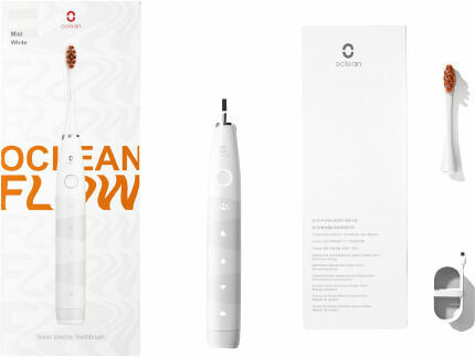 Oclean Flow sonický kartáček Mist White, bílý porovnat ceny