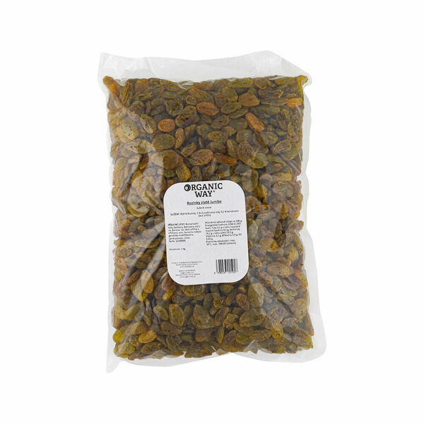 PURE WAY Rozinky zlaté jumbo 2000 g porovnat ceny
