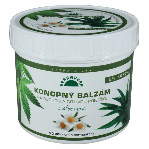 HERBAVERA Konopný balzám Suchá citlivá pokožka 500 ml porovnat ceny