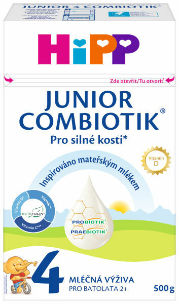 HiPP MLÉKO 4 JUNIOR Combiotik 500 g porovnat ceny
