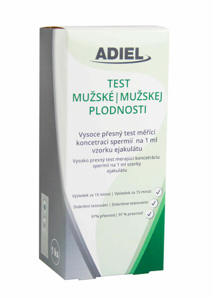 Adiel Test mužské plodnosti 1ks porovnat ceny