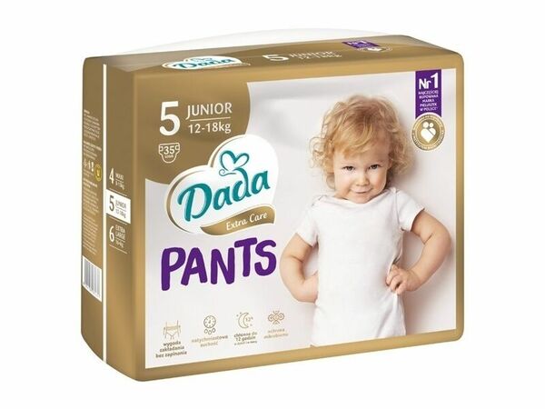 DADA Plenkové kalhotky Extra Care Junior (12-18 kg), 35ks porovnat ceny