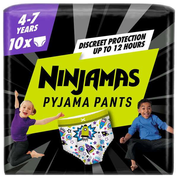 Pampers Ninjamas Pyjama Pants Kosmické lodě 10 ks porovnat ceny