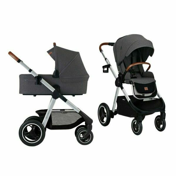 Kinderkraft Kočárek kombinovaný Everyday 2v1 Dark Grey porovnat ceny