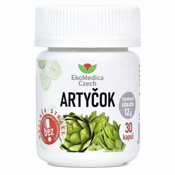 EKOMEDICA Artyčok 30 kapslí porovnat ceny