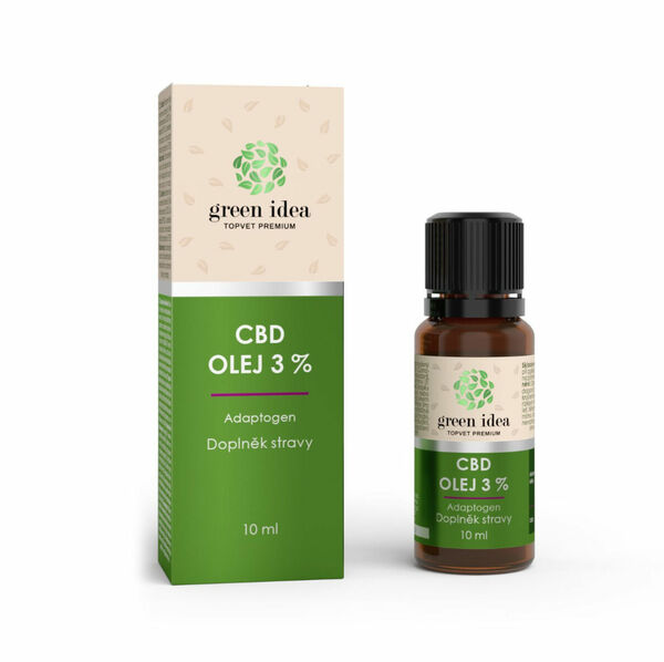 Green idea CBD 3% olej 10 ml porovnat ceny