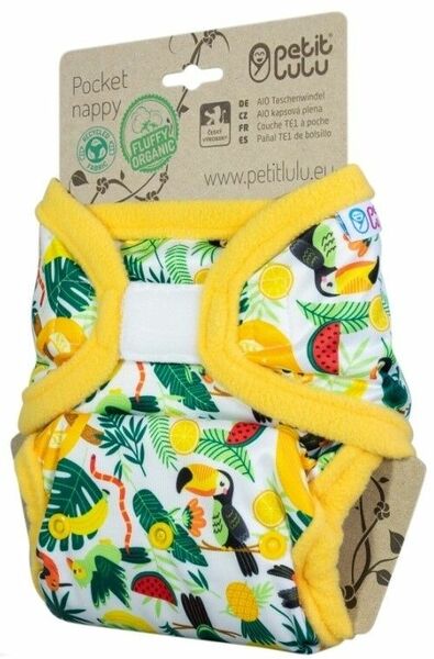 Petit Lulu All In One kapsová plena suchý zip - Lenochod porovnat ceny