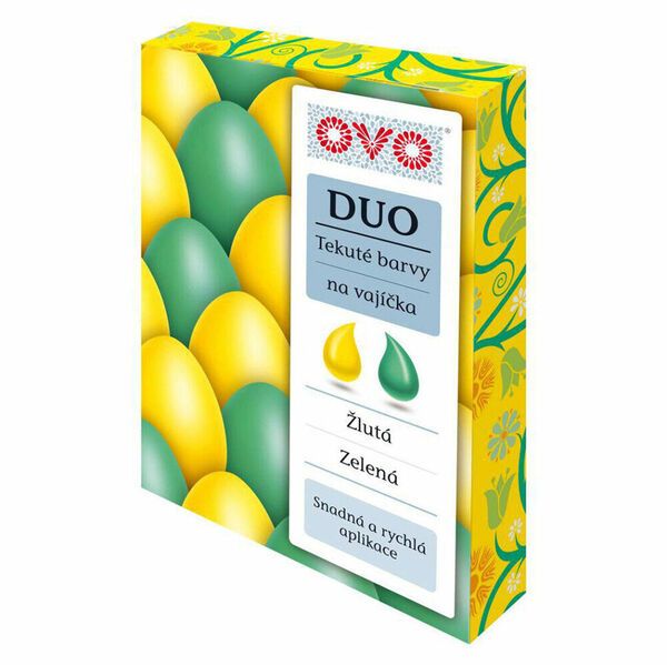 OVO Tekuté barvy DUO zelená / žlutá 2 x 20 ml porovnat ceny