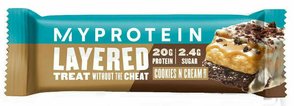 MyProtein 6 Layer Bar Cookies Cream 60g porovnat ceny