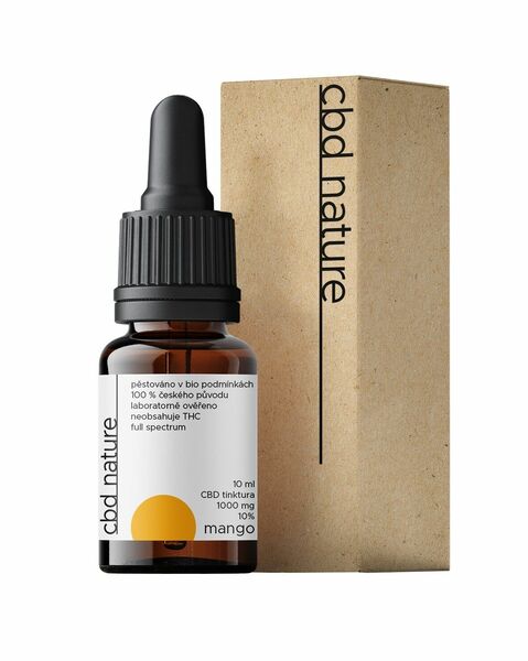 CBD Nature Full spectrum 10 % Mango 10ml porovnat ceny