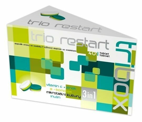 Tribox Trio Restart 40 tablet porovnat ceny