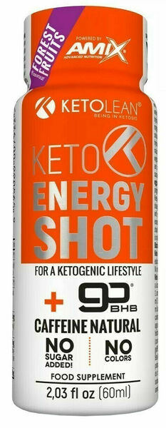 Amix KetoLean Keto goBHB Energy Shot, Lesní ovoce 60ml porovnat ceny