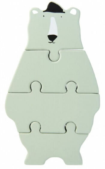 Trixie Dřevěné puzzle těla Mr. Polar Bear 4ks porovnat ceny