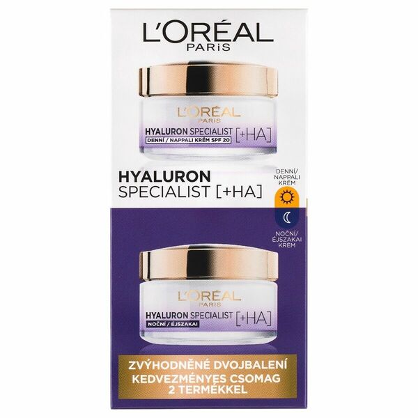 Loréal Paris Hyaluron Specialist denní a noční krém 2x50 ml porovnat ceny
