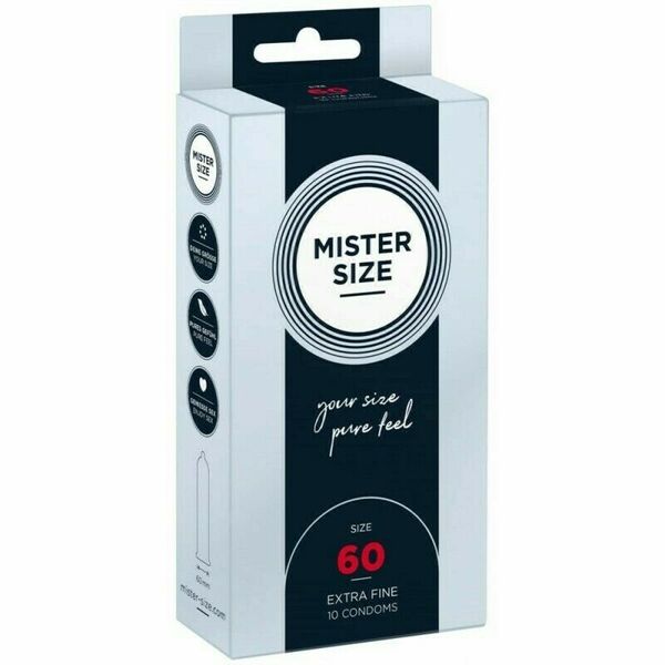 Mister Size kondomy XL 60mm 10ks porovnat ceny