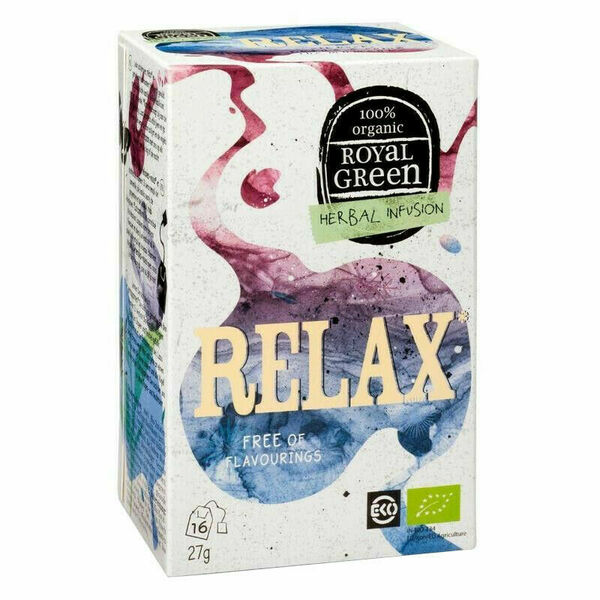 Royal Green bylinný čaj Relax BIO 16x1,7g porovnat ceny