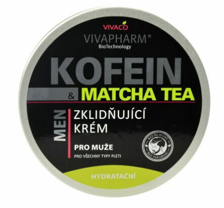 Vivaco Zklidňující krém pro muže Kofein a Matcha Tea 200ml porovnat ceny