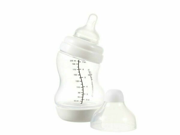 Difrax Kojenecká S-lahvička, široká, Antikolik, bílá 200ml porovnat ceny