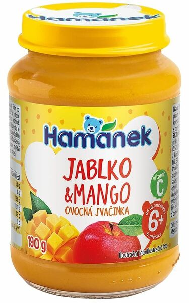 Hamánek Kojenecká výživa s mangem 190g porovnat ceny