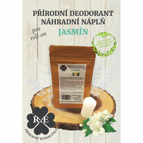 RAE Přírodní deodorant roll-on Náhradní náplň Jasmín 22 g porovnat ceny