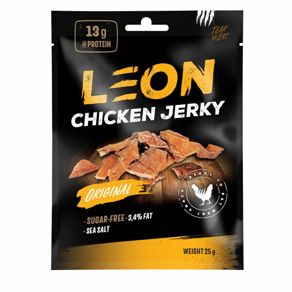 Leon Jerky Chicken Original 25 g porovnat ceny