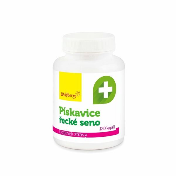 Wolfberry Pískavice řecké seno 120 kapslí porovnat ceny
