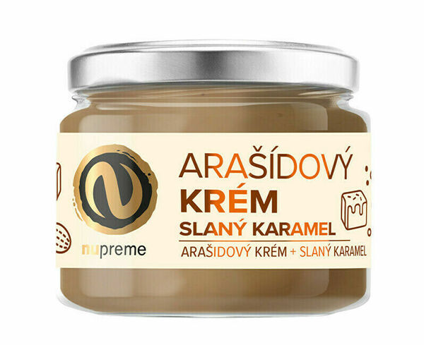 Nupreme Arašídový krém slaný karamel 220 g porovnat ceny