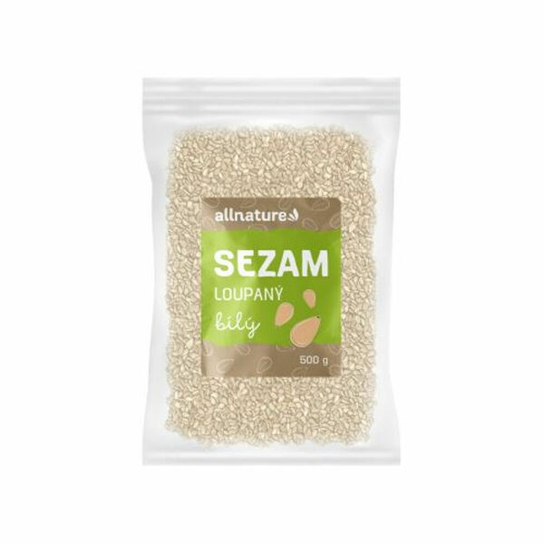 ALLNATURE Sezam bílý loupaný 500 g porovnat ceny
