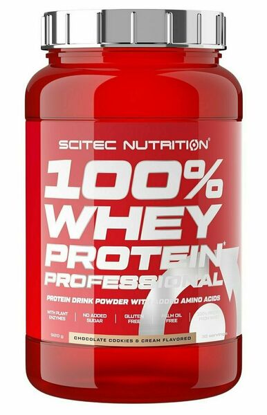 SciTec Nutrition 100% Whey Protein Professional čokoláda/sušenky se smetanou 920 g porovnat ceny