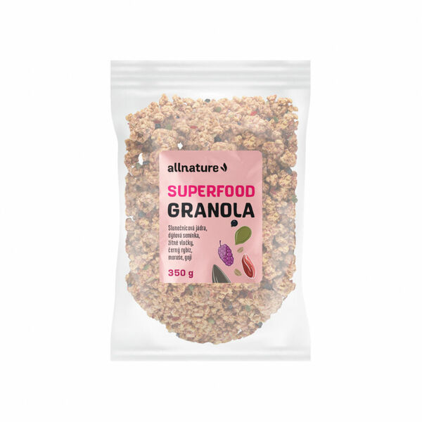 ALLNATURE Superfood Granola 350 g porovnat ceny