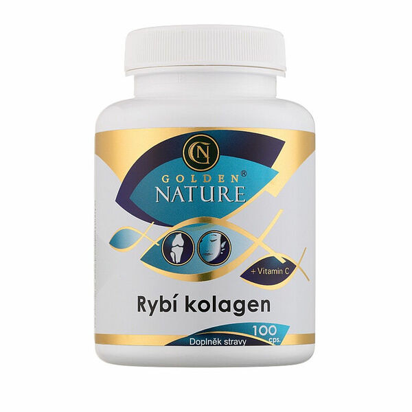 Golden Nature Rybí kolagen+Vitamin C 100 kapslí porovnat ceny