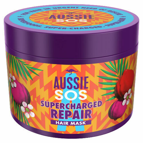 Aussie SOS Maska na vlasy Supercharged Repair 450ml porovnat ceny