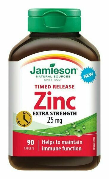Jamieson Zinek 25mg s postupným uvolňováním 90 ks porovnat ceny