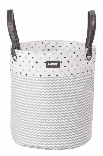 Koš na hračky střední LUMA Mixed White porovnat ceny