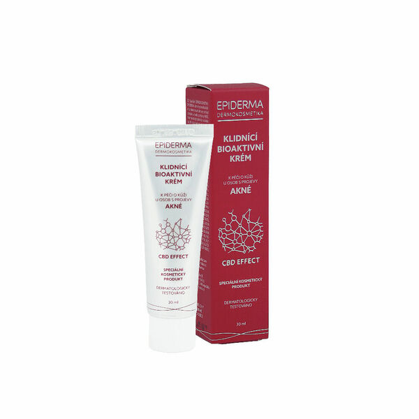 EPIDERMA Bioaktivní CBD krém při Akné 30 ml porovnat ceny