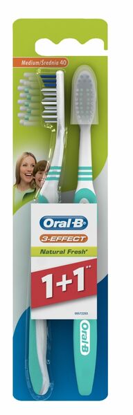 Oral-B zubní kart. 3Effect Natural Fresh 1+1 porovnat ceny
