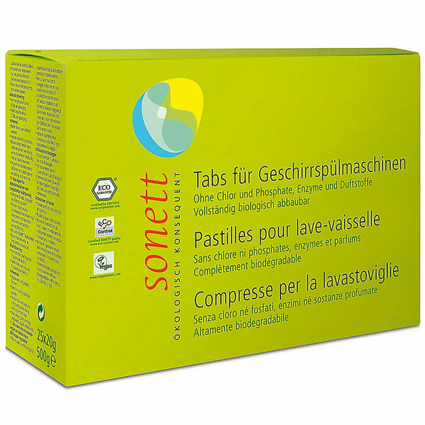 SONETT Tablety do myčky (25 ks) 500 g porovnat ceny