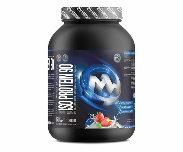 MAXXWIN ISO PROTEIN 90 jahoda 1800g porovnat ceny
