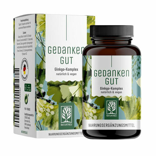 Naturtreu Dobré myšlenky | Ginkgo, ženšen a Bacopa monnieri na zlepšení paměti 90 kapslí porovnat ceny