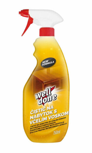 Well Done  Čistící prostředek na nábytek s rozprašovačem 750ml porovnat ceny