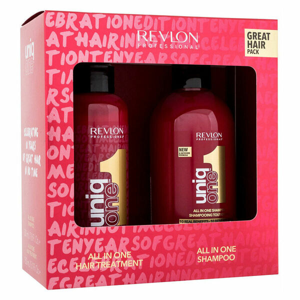 REVLON Professional Uniq One Hair Pack Maska na vlasy 150 ml + šampon 230 ml Dárkové balení porovnat ceny