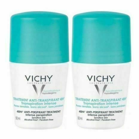 Vichy Antiperspirant 48h proti nadměrnému pocení roll-on 2x50ml porovnat ceny