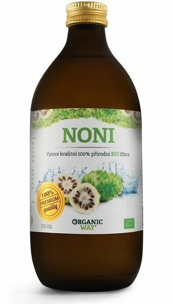 Organic Way  Noni Bio 100% šťáva premium quality 500ml porovnat ceny