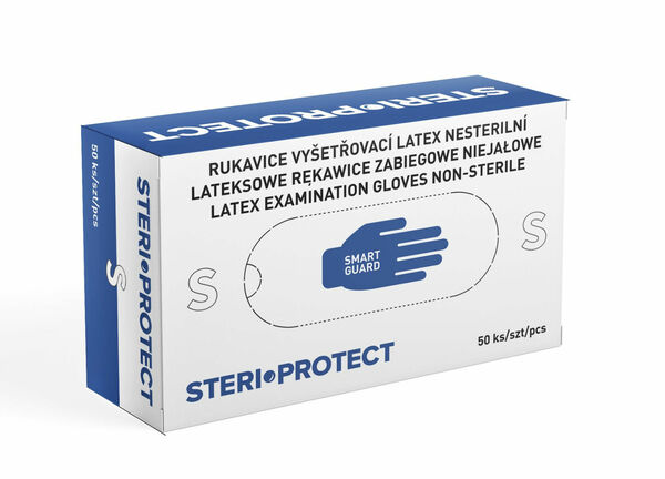 Steriwund Rukavice vyšetřovací latex nesterilní vel. S 50 ks porovnat ceny