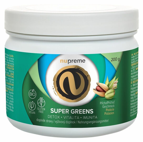 NUPREME Super greens BIO 200 g porovnat ceny
